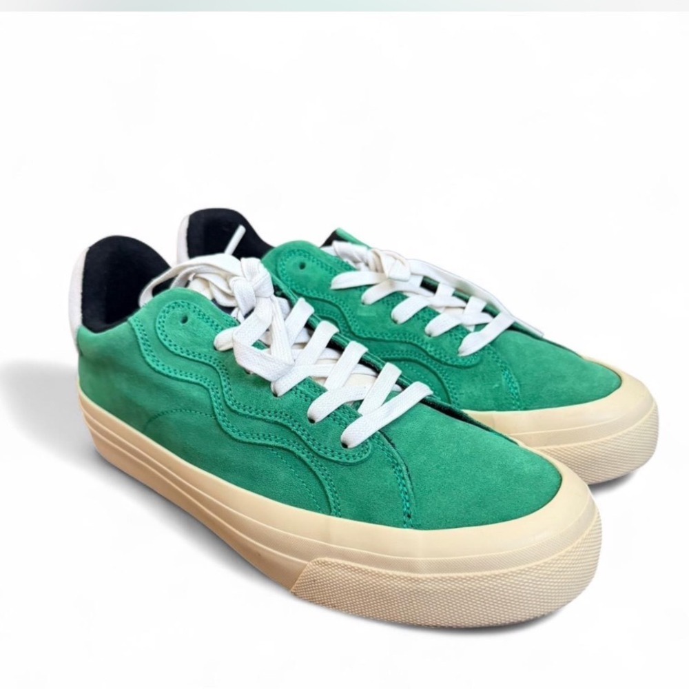 Brandblack No Name Green Suede Platform Sneakers Mens 10 M007BB KGGR